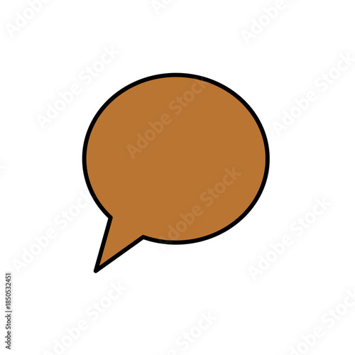 Speech balloon, chat icon