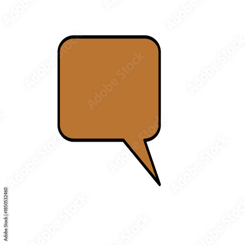 Speech balloon, chat icon