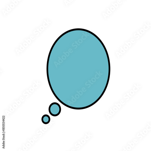 Speech bubbles with textured