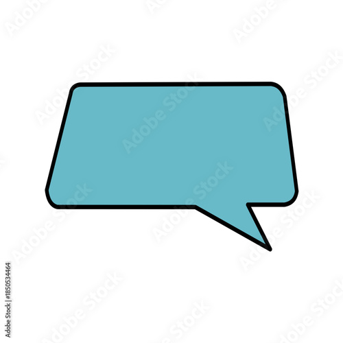 Speech bubbles with textured