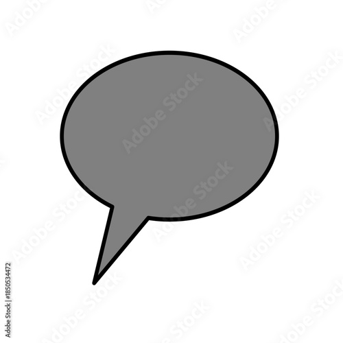 Speech bubbles with textured