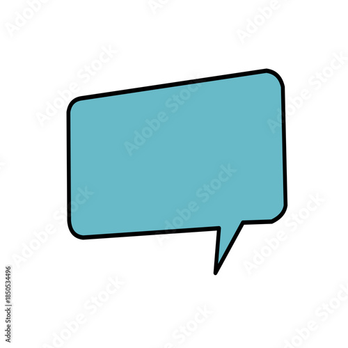Speech bubbles with textured