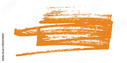 Brush paint stroke texture swatch Hand painted background Ink scribble dab clipart Paint smudge for tags and stamps design