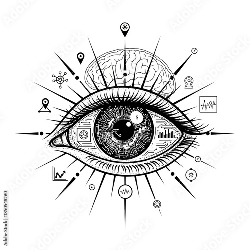 Eye of Knowledge A Symbolic Representation of Data and Intelligence.
