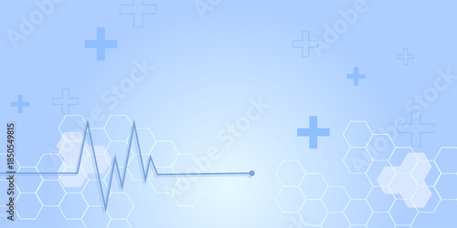 Abstract healthcare and medical science.futuristic background, vector illustration eps10
