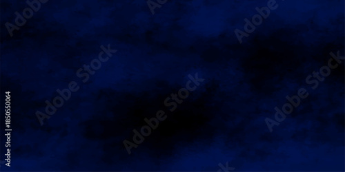 A dark blue smoke background features swirling motion and a moody texture resembling a stormy night sky with deep color and soft light fog