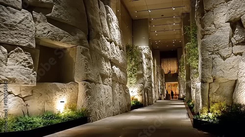 Discover a unique and captivating architectural marvel in this amazing interior space video