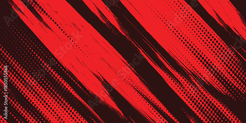 black red dragon decal brush fire volcano lava sakura Asia Japan anime style illustration sporty background banner style illustration.