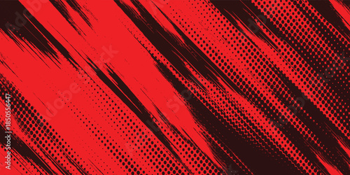 black red dragon decal brush fire volcano lava sakura Asia Japan anime style illustration sporty background banner style illustration. modern eps.10