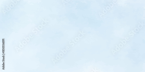 Abstract grunge background with a vintage blue paper texture and aged wall pattern resembling cold winter clouds and a snowy sky surface