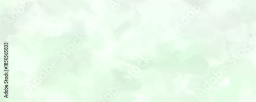 Green watercolor vector texture background for poster, cover, banner, flyer, cards. Hand drawn light green spring illustration for design. Summer minimalistic background.