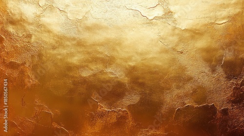 Textured golden metallic surface with luminous warm patina, cracks and irregular gilded patches conveying opulence and aged elegance