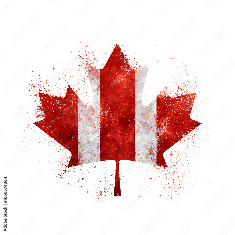 Obraz premium Canadian Flag png