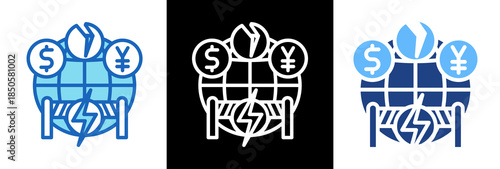 Global Trade Conflict triplestyle icon