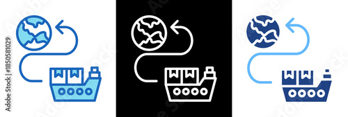 Trade Route triplestyle icon