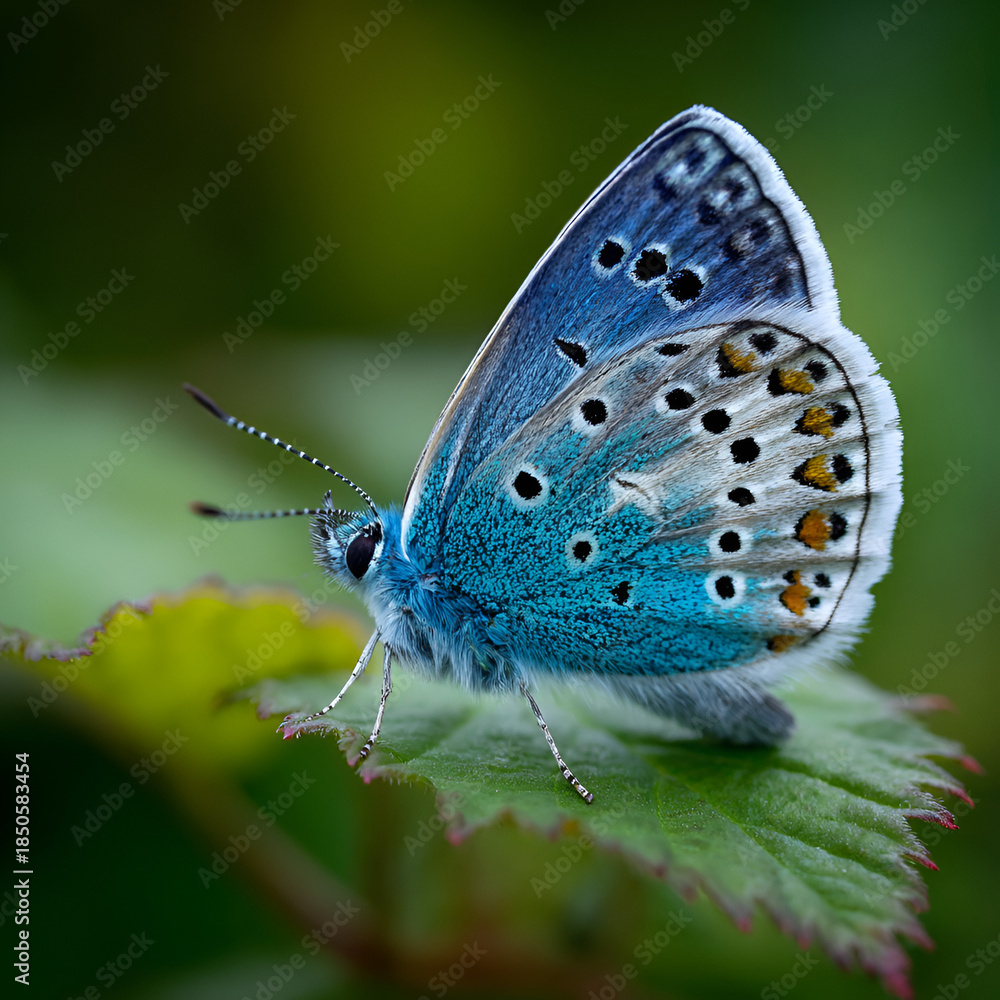 Obraz premium blue morpho butterfly
