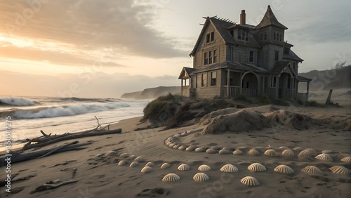 Wallpaper Mural church on the beach Torontodigital.ca