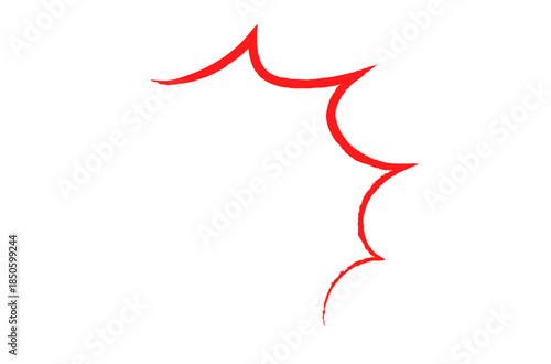 手描きのびっくり表現アイコン