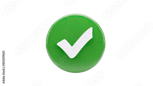 Free Download Green Check Mark Icon on White Background - GFXLoad