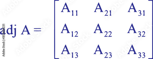 Matrix Linear Algebra Vector Illustration Explaining Mathematical Transformations, Coordinate Systems and Analytical Structures