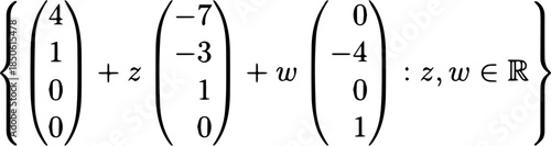 Matrix Linear Algebra Vector Illustration Explaining Mathematical Transformations, Coordinate Systems and Analytical Structures
