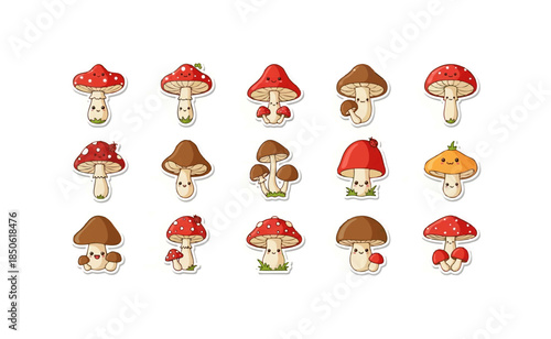 STIKER STYLE MUSHROOM.eps