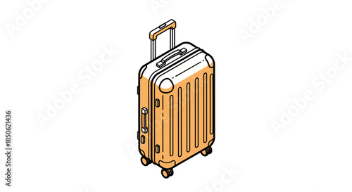 Stylish luggage ready for your next adventure, pack your bags and go explore the world with this travel bag for vacations and business trips