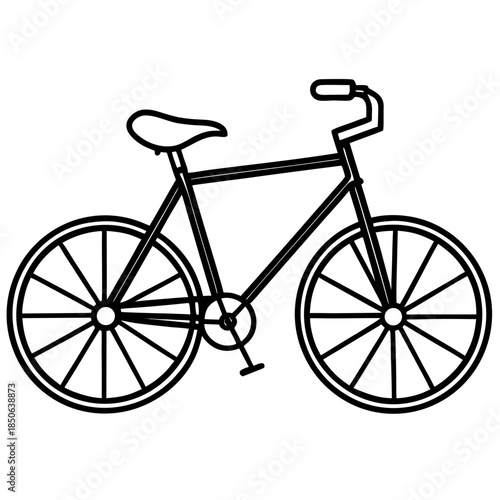 bicycle vector illustration