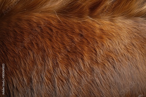 Wallpaper Mural Close-up of warm reddish-brown animal fur showing soft textured strands and cozy tactile warmth Torontodigital.ca