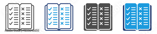 guidelines icon sheet multiple style