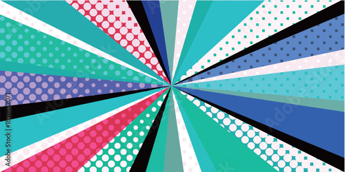 スクリーントーン　網点　コミック　幾何学　背景