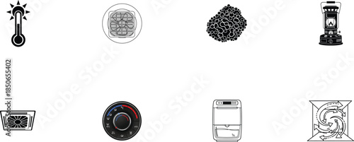 Collection of ancient or historical architectural elements and ornaments