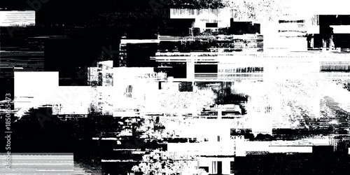 Blank ripped torn posters glitch textures backgrounds grunge creased futuristic cyberpunk displacement.