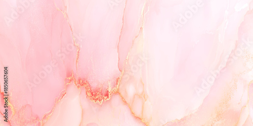 Soft pink onyx marble creamy white and light rose shades luxurious stone pattern is ideal for background.