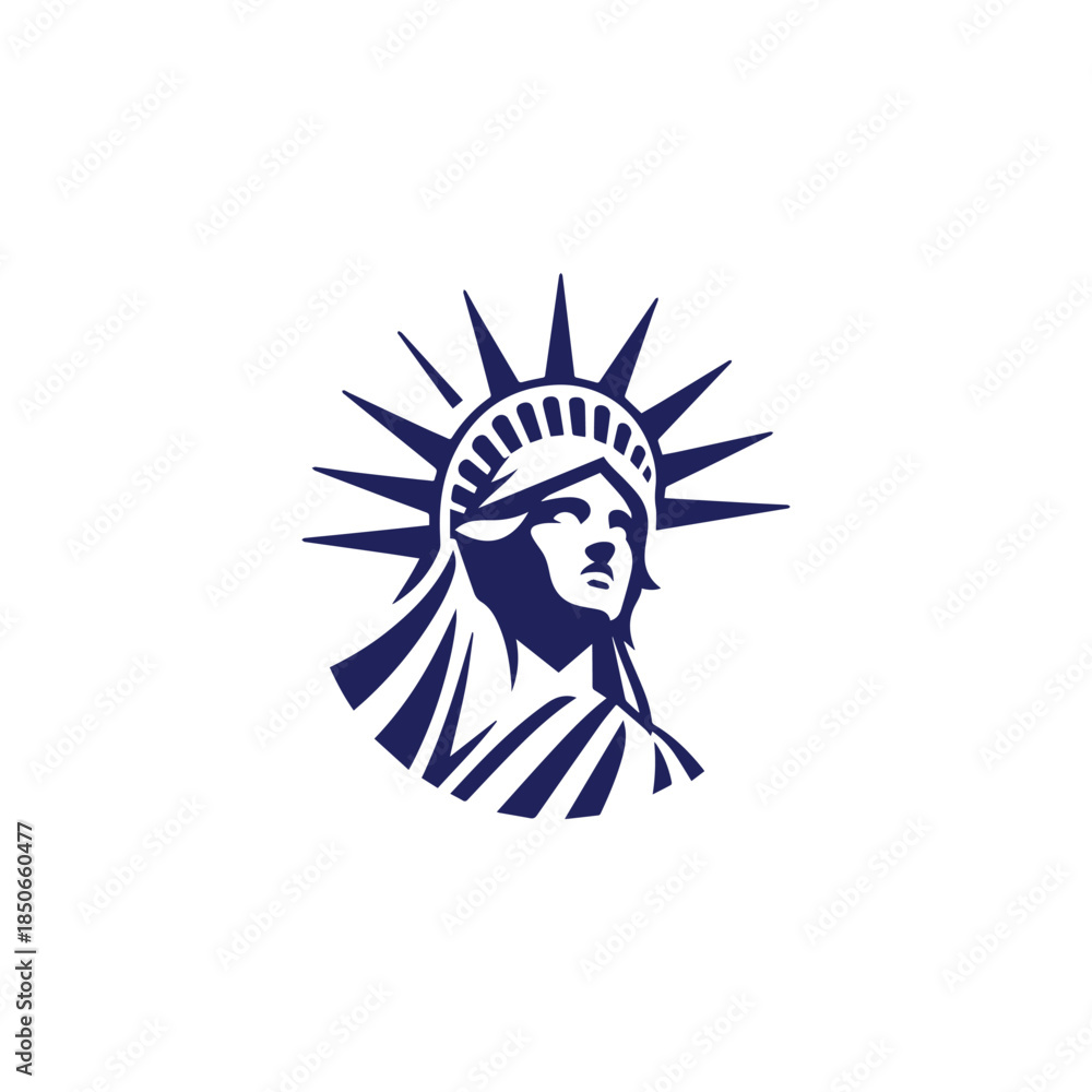 Fototapeta premium Lady Liberty Logo