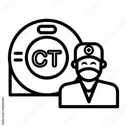 doctor Line Icon