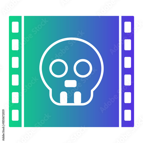skull Gradient icon
