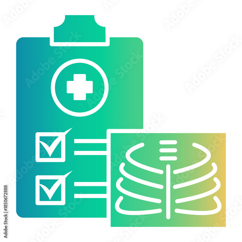 clipboard Gradient icon