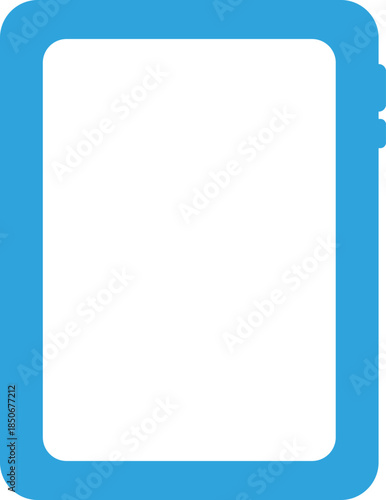 タブレット端末のアイコンイラスト
