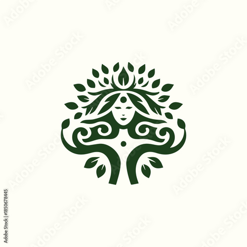 Nature Goddess Logo