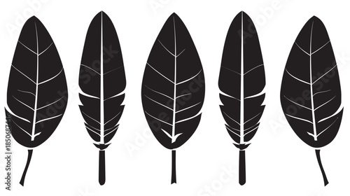 Arrowhead silhouette vector illustration with clean shapes, primitive weapon symbol, minimal tribal hunting icon