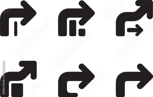 Silhouettes of people doing daily activities on white background