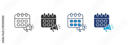 Promotion Icon Set Multiple Style Collection