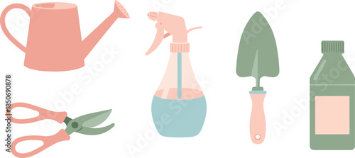 Essential gardening tools and supplies