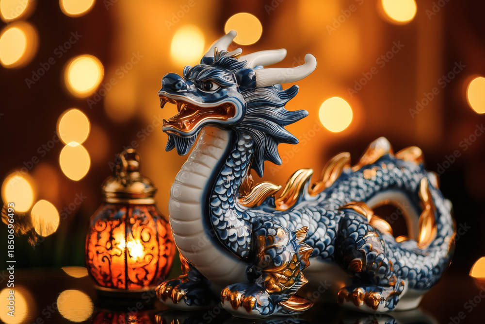 Fototapeta premium chinese new year dragon