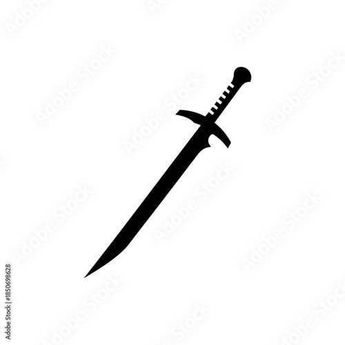 "Sharp Sword Vector Illustration"