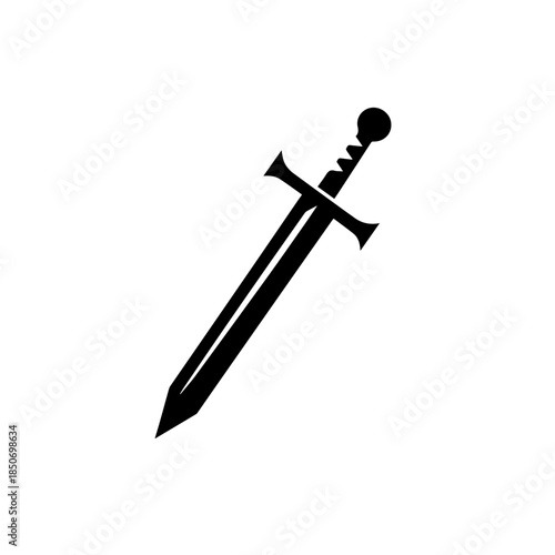 "Ancient Sword Vector Illustration"