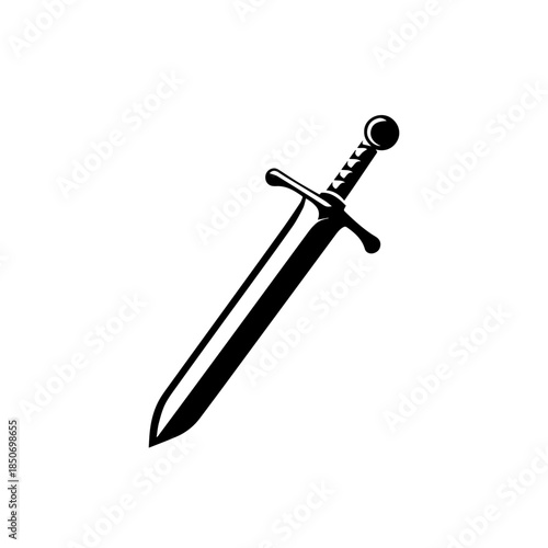 "Elegant Sword Vector Illustration"