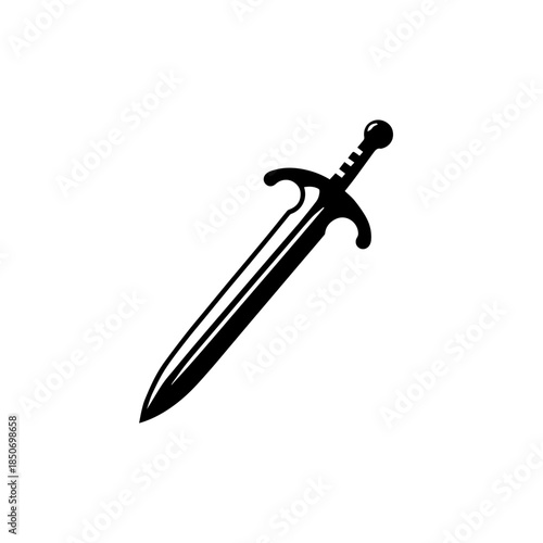 "Heroic Sword Vector Illustration"