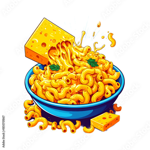 MAC & CHEESE  in a bowl
